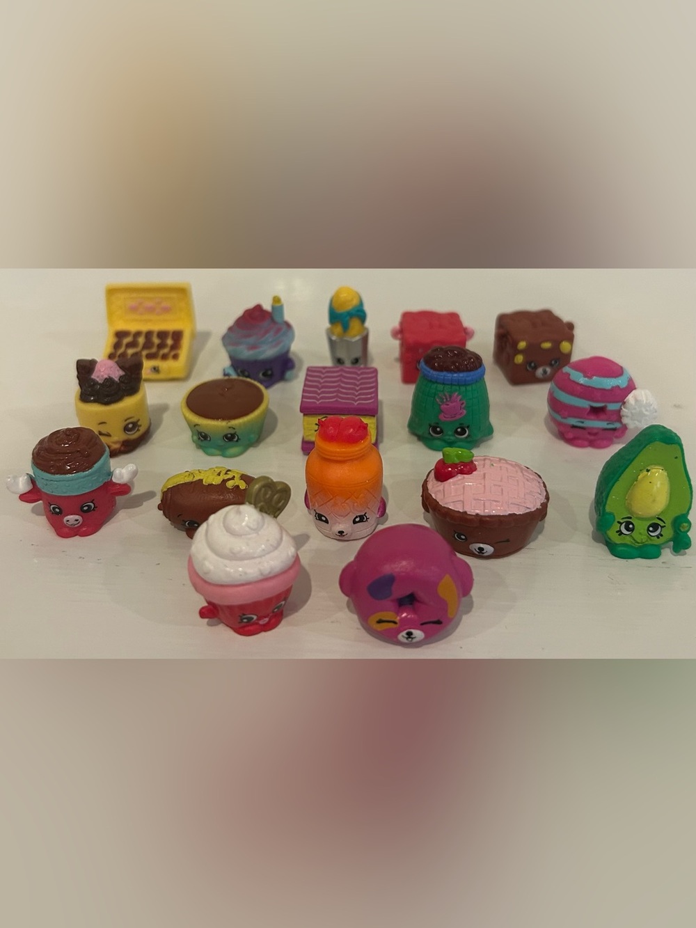Shopkins Mini Figures Lot - Food Themed